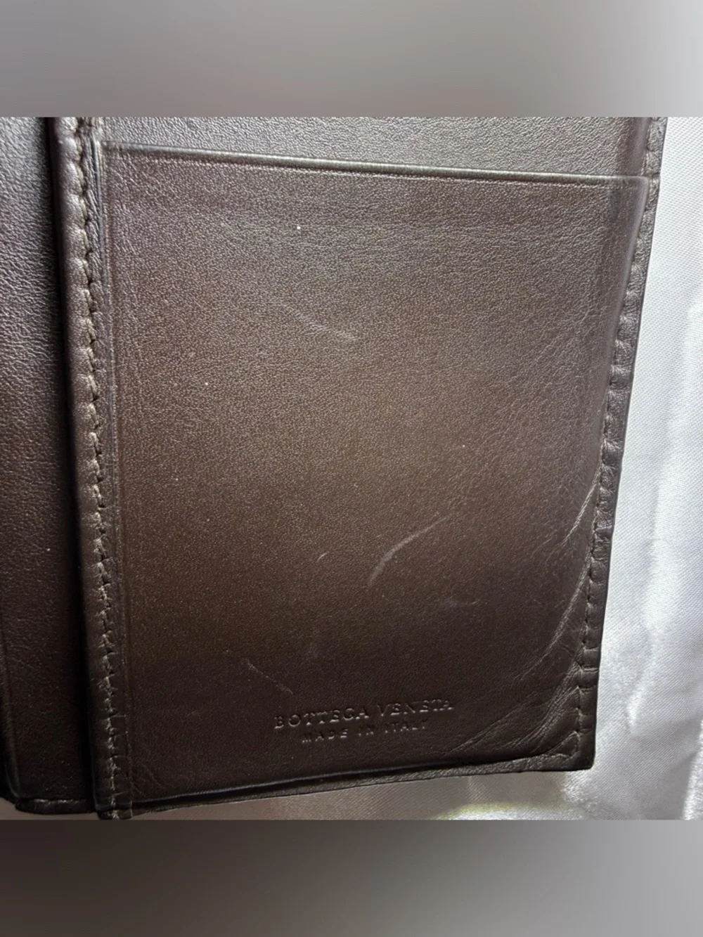 Bottega Veneta brown Leather wallet